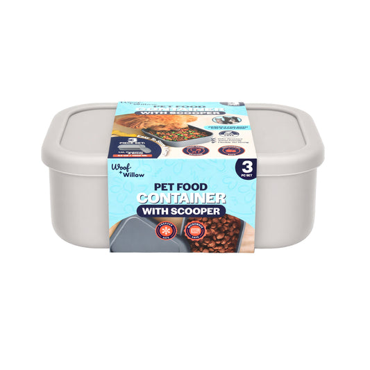 Silicone Pet Food Container with Scoop
