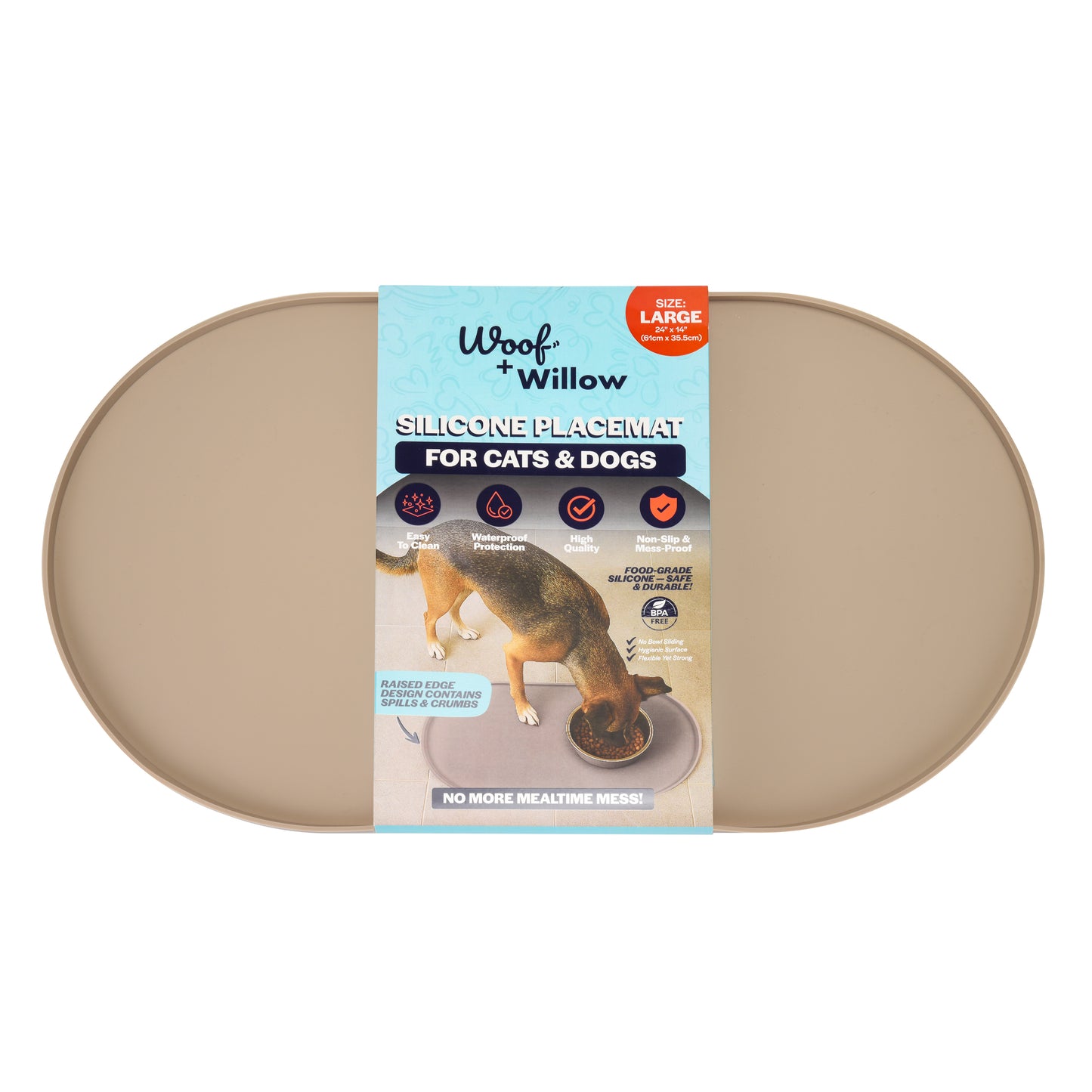 Oval Silicone Mat