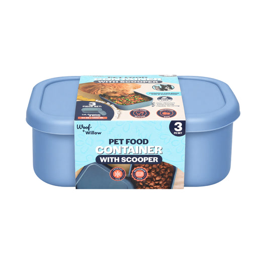 Silicone Pet Food Container with Scoop